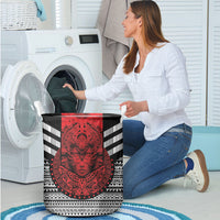 Mexico Aztec Warrior Goddess Laundry Basket Tribal Aztec Heritage