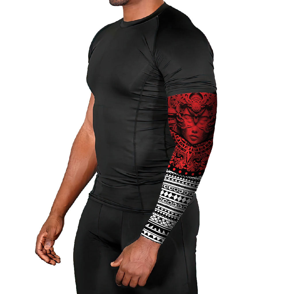 Mexico Aztec Warrior Goddess Arm Sleeves Tribal Aztec Heritage