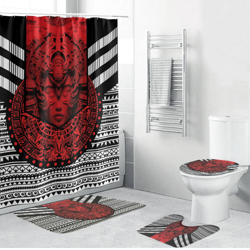 Mexico Aztec Warrior Goddess Bathroom Set Tribal Aztec Heritage