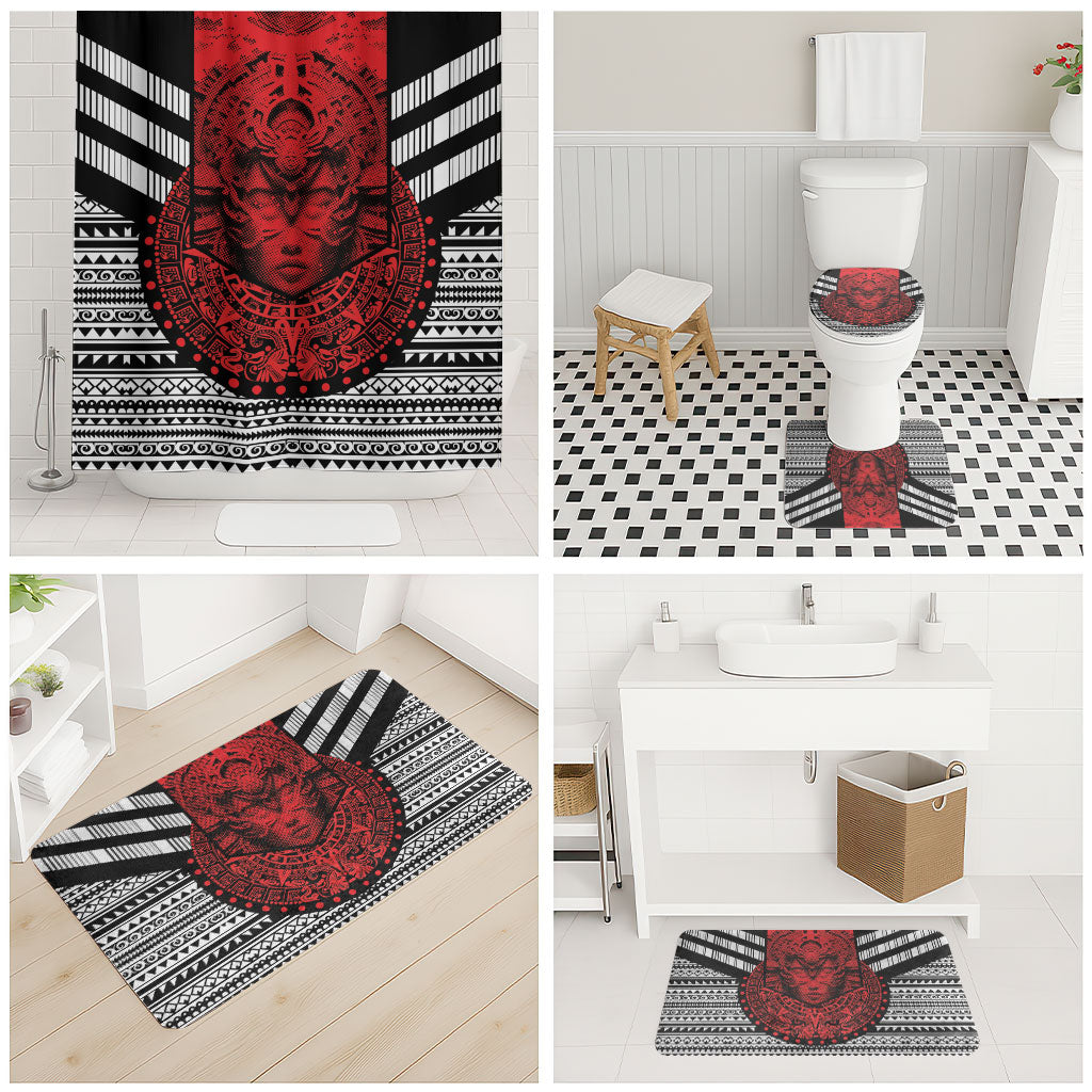 Mexico Aztec Warrior Goddess Bathroom Set Tribal Aztec Heritage