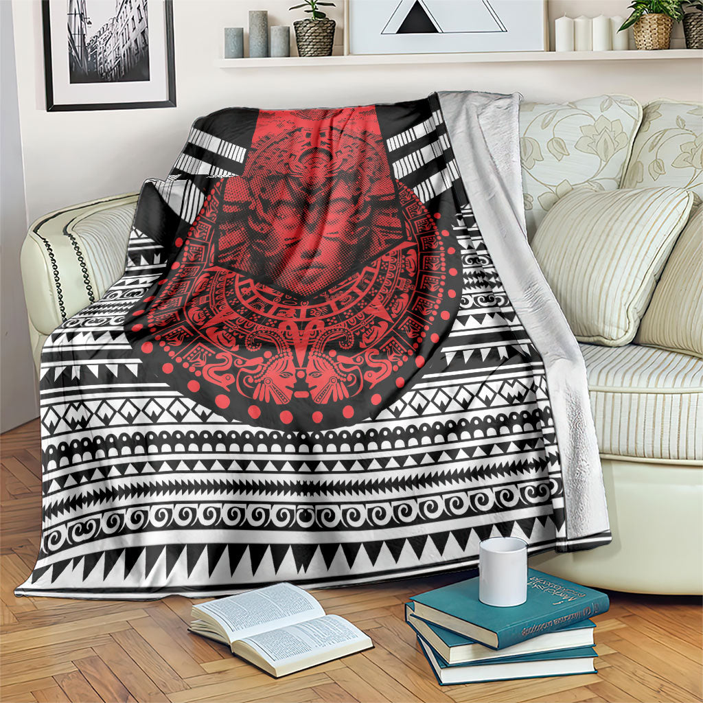 Mexico Aztec Warrior Goddess Blanket Tribal Aztec Heritage