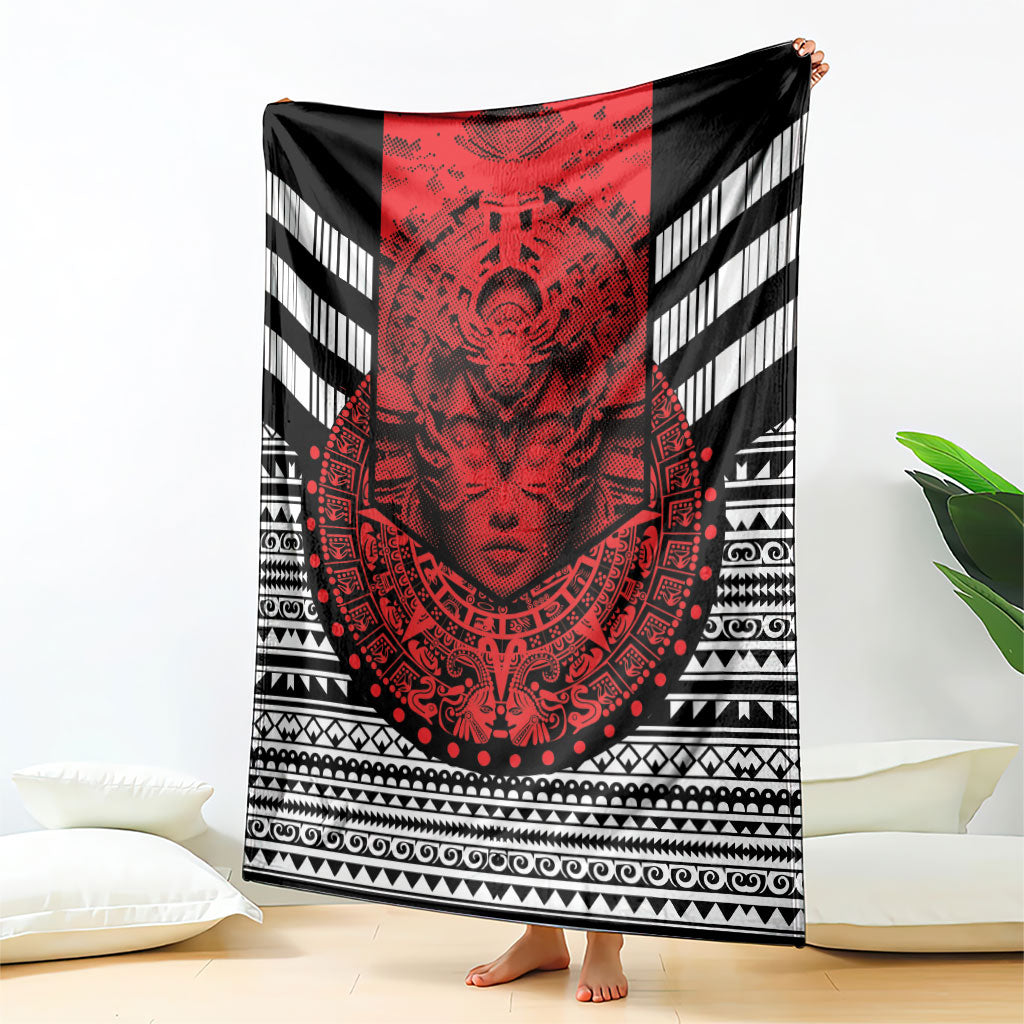 Mexico Aztec Warrior Goddess Blanket Tribal Aztec Heritage
