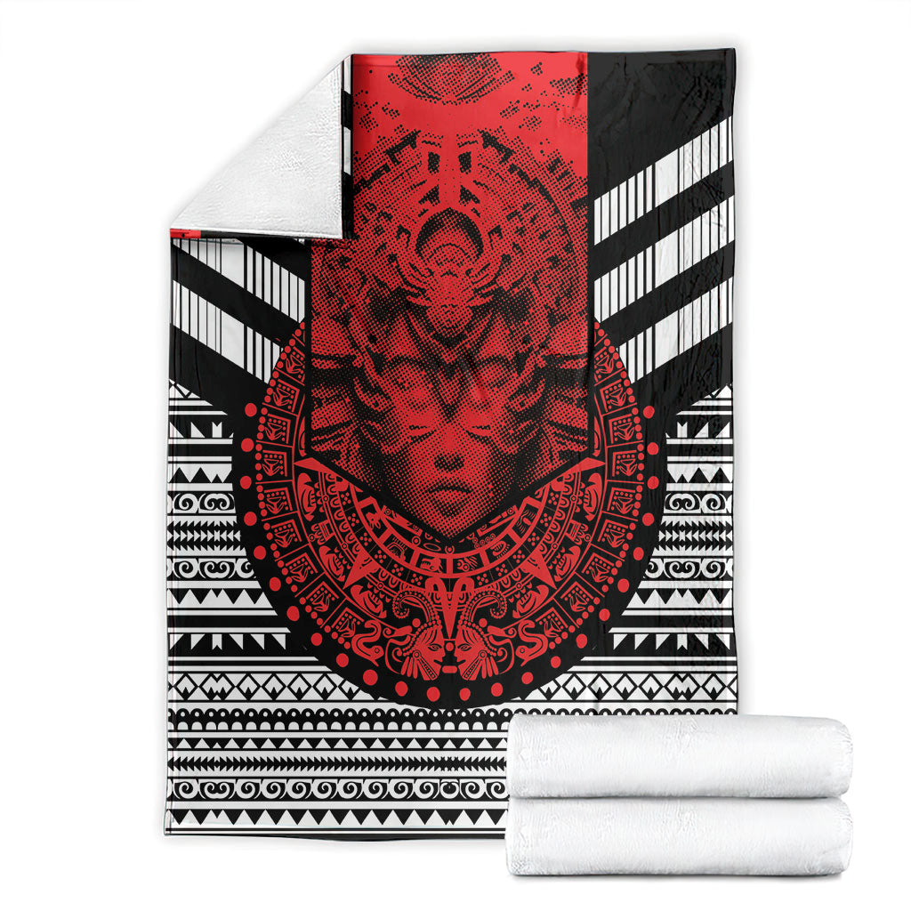 Mexico Aztec Warrior Goddess Blanket Tribal Aztec Heritage