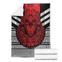 Mexico Aztec Warrior Goddess Blanket Tribal Aztec Heritage