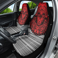 Mexico Aztec Warrior Goddess Car Seat Cover Tribal Aztec Heritage