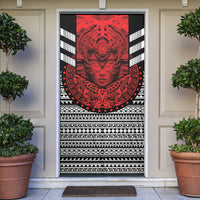 Mexico Aztec Warrior Goddess Door Cover Tribal Aztec Heritage