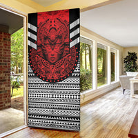 Mexico Aztec Warrior Goddess Door Cover Tribal Aztec Heritage