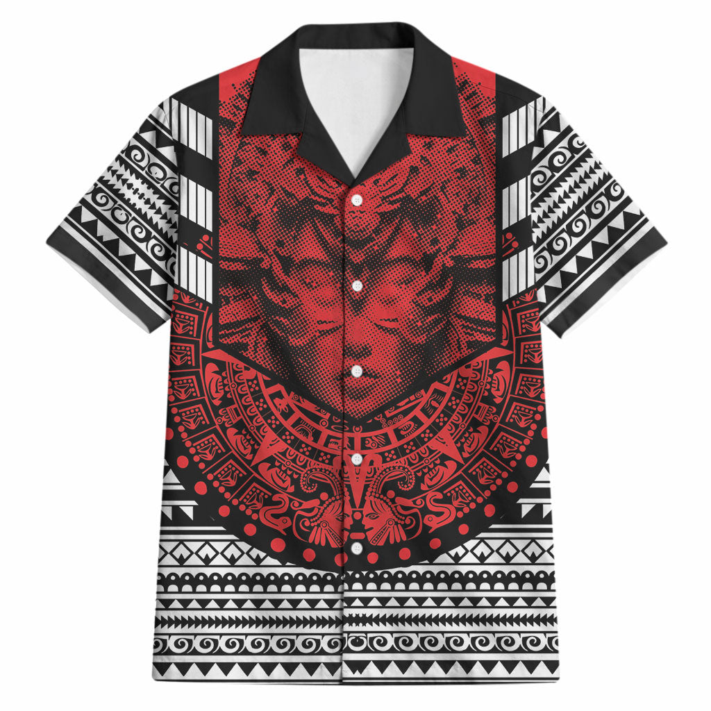 Mexico Aztec Warrior Goddess Hawaiian Shirt Tribal Aztec Heritage