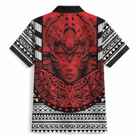 Mexico Aztec Warrior Goddess Hawaiian Shirt Tribal Aztec Heritage