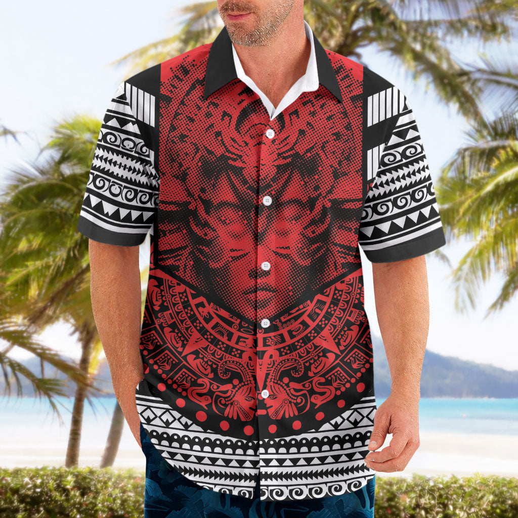 Mexico Aztec Warrior Goddess Hawaiian Shirt Tribal Aztec Heritage