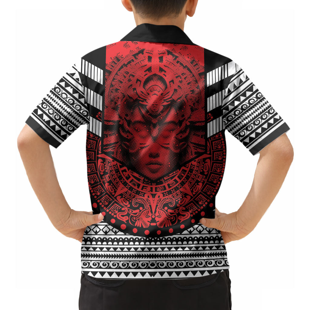 Mexico Aztec Warrior Goddess Hawaiian Shirt Tribal Aztec Heritage