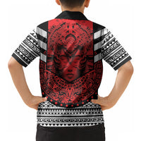 Mexico Aztec Warrior Goddess Hawaiian Shirt Tribal Aztec Heritage