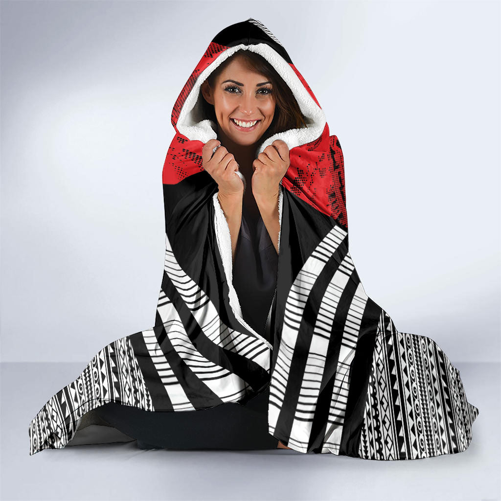 Mexico Aztec Warrior Goddess Hooded Blanket Tribal Aztec Heritage