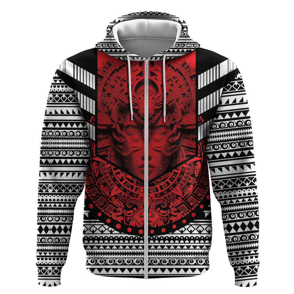 Mexico Aztec Warrior Goddess Hoodie Tribal Aztec Heritage