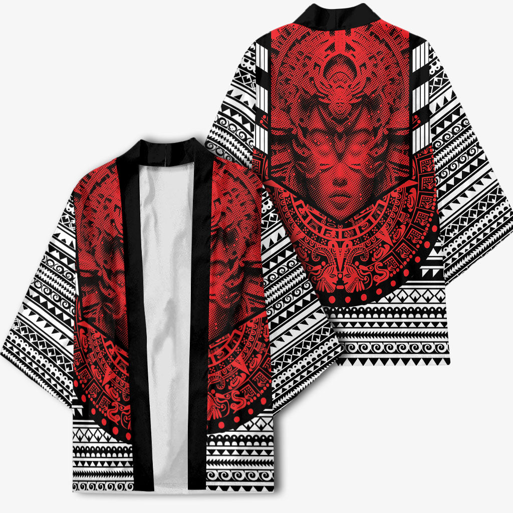 Mexico Aztec Warrior Goddess Kimono Tribal Aztec Heritage