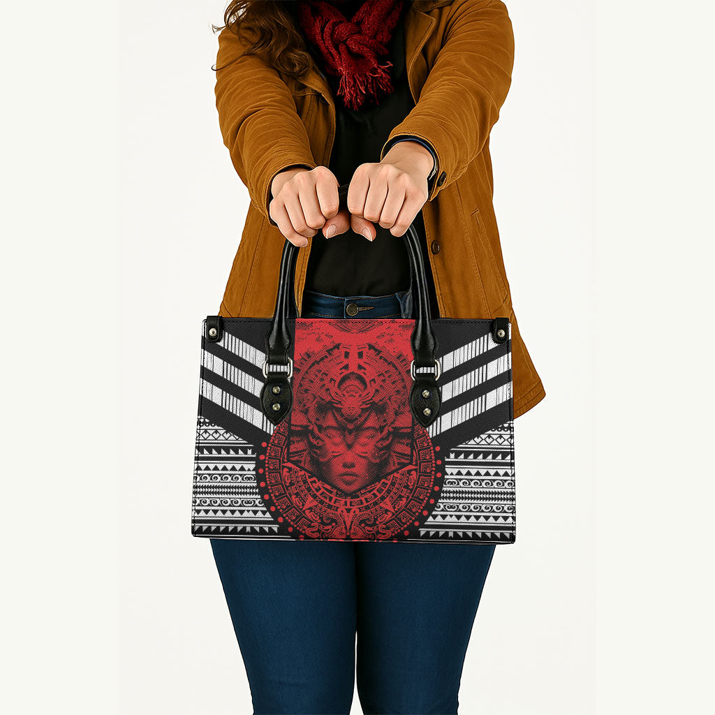 Mexico Aztec Warrior Goddess Leather Bag Tribal Aztec Heritage