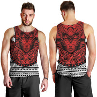 Mexico Aztec Warrior Goddess Men Tank Top Tribal Aztec Heritage
