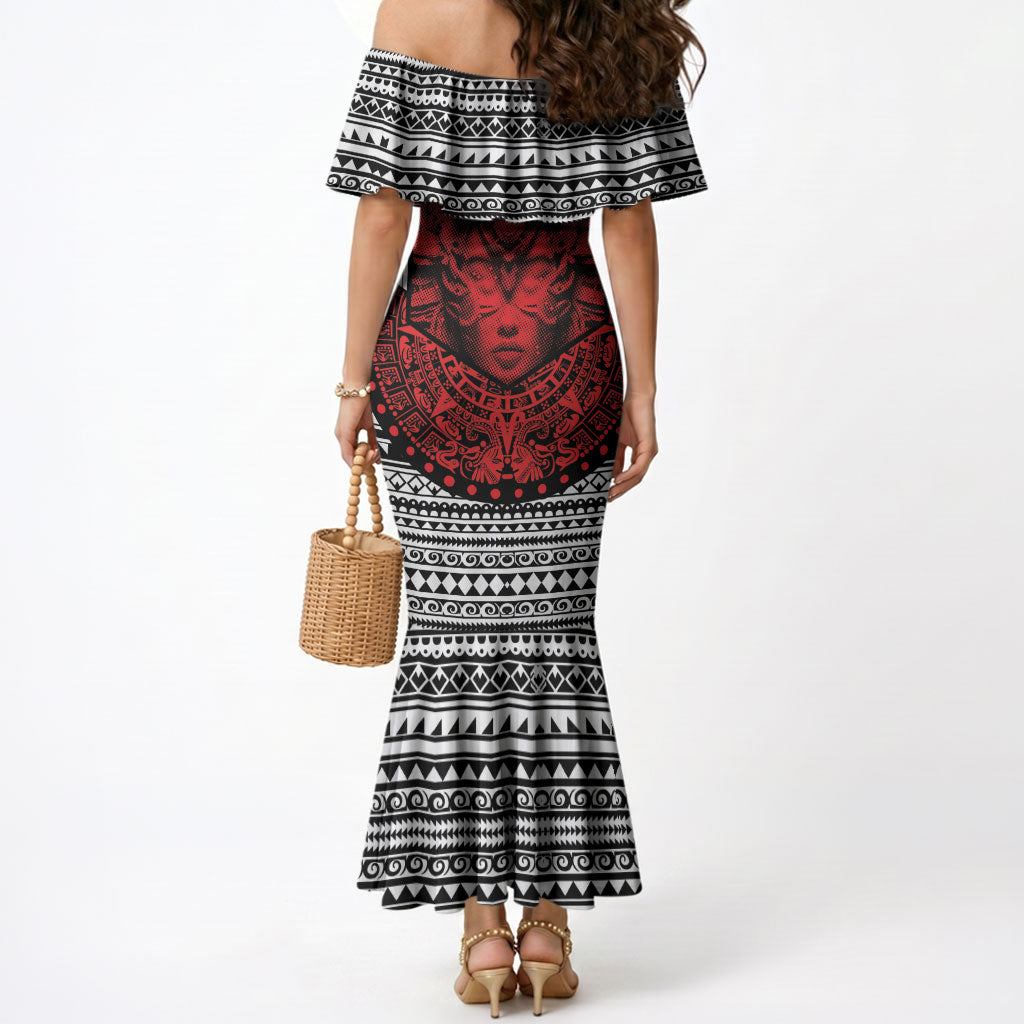 Mexico Aztec Warrior Goddess Mermaid Dress Tribal Aztec Heritage