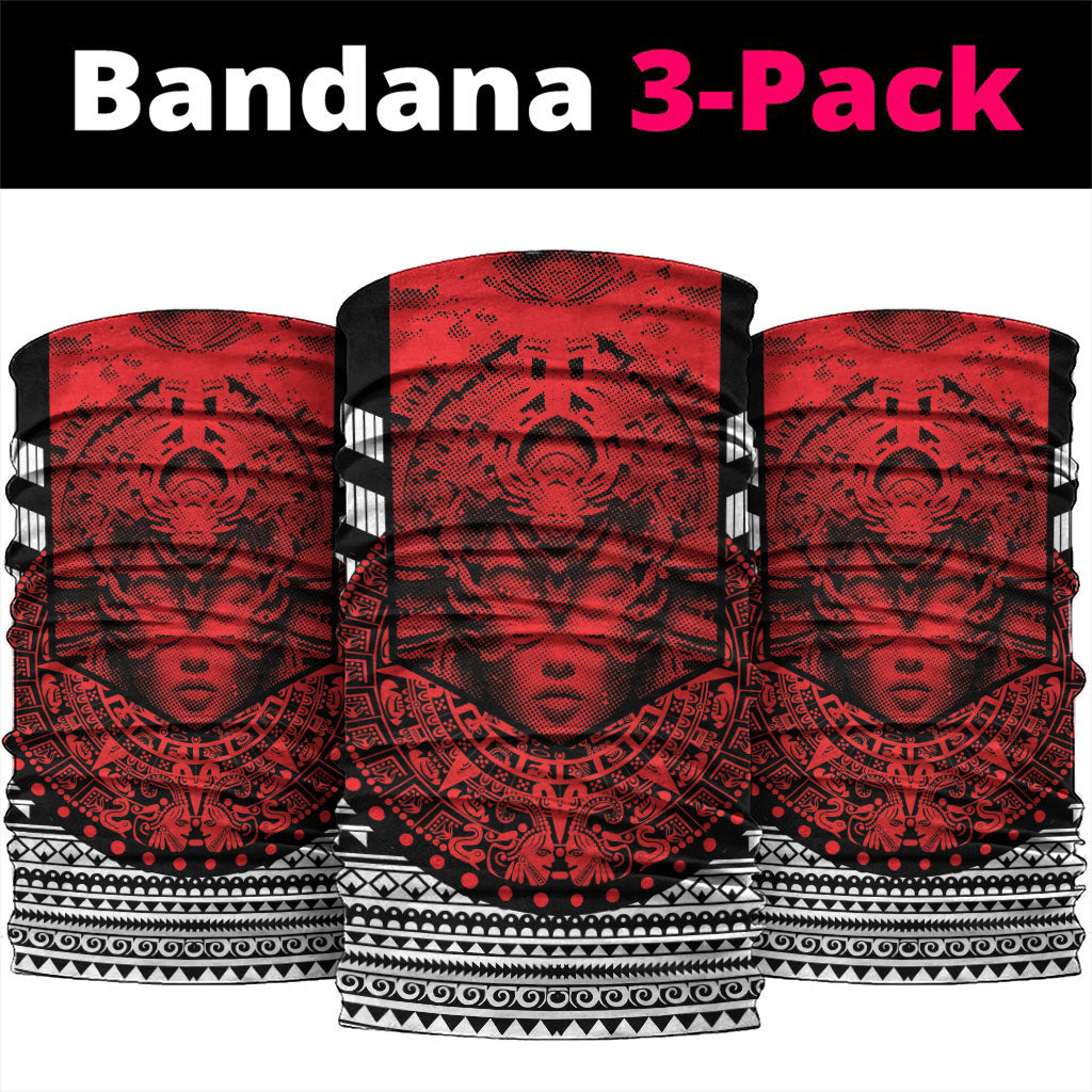 Mexico Aztec Warrior Goddess Neck Gaiter Tribal Aztec Heritage