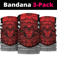 Mexico Aztec Warrior Goddess Neck Gaiter Tribal Aztec Heritage