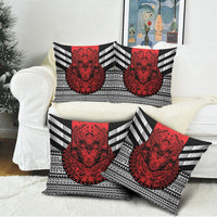 Mexico Aztec Warrior Goddess Pillow Cover Tribal Aztec Heritage