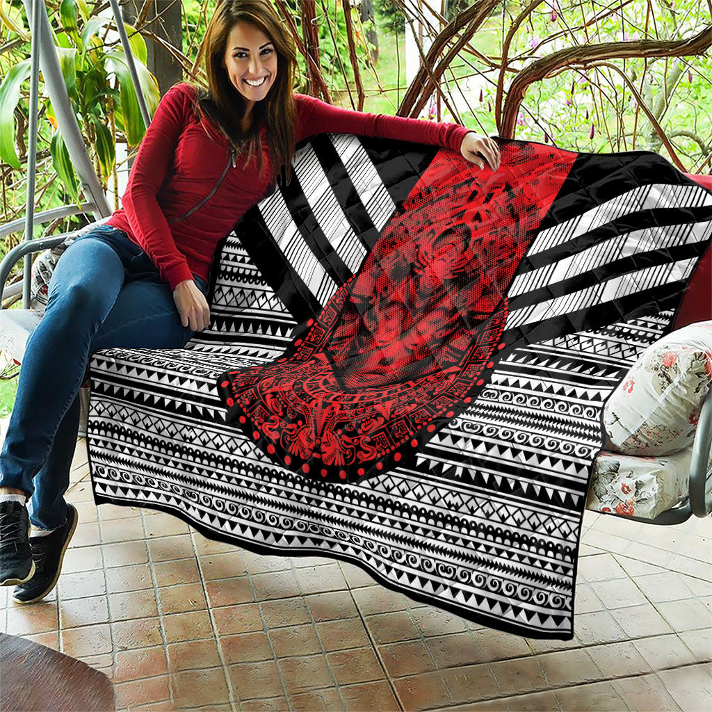 Mexico Aztec Warrior Goddess Quilt Tribal Aztec Heritage