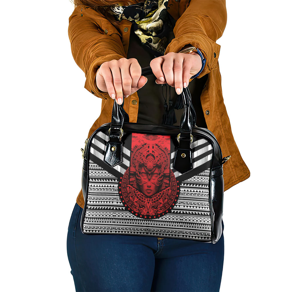 Mexico Aztec Warrior Goddess Shoulder Handbag Tribal Aztec Heritage
