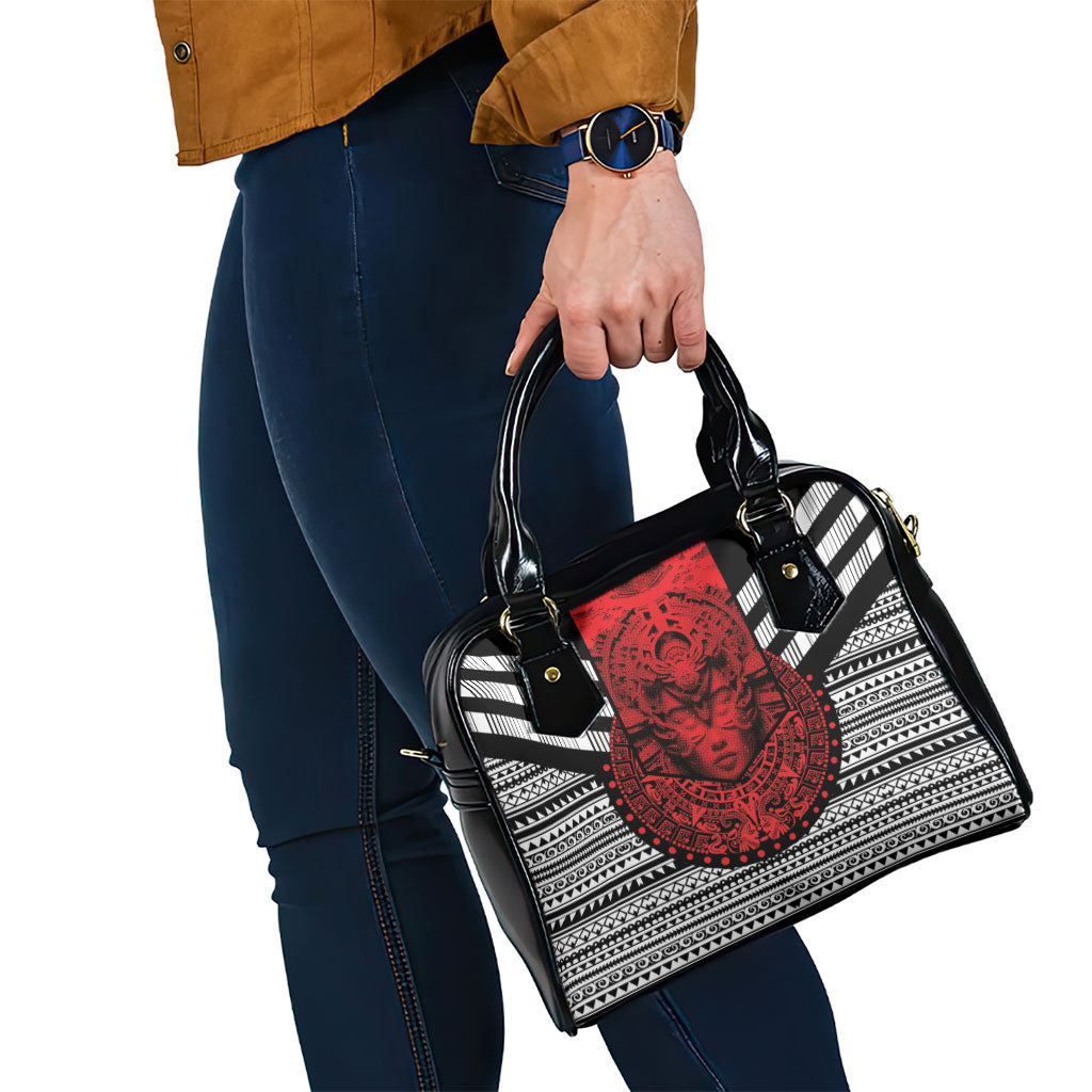 Mexico Aztec Warrior Goddess Shoulder Handbag Tribal Aztec Heritage