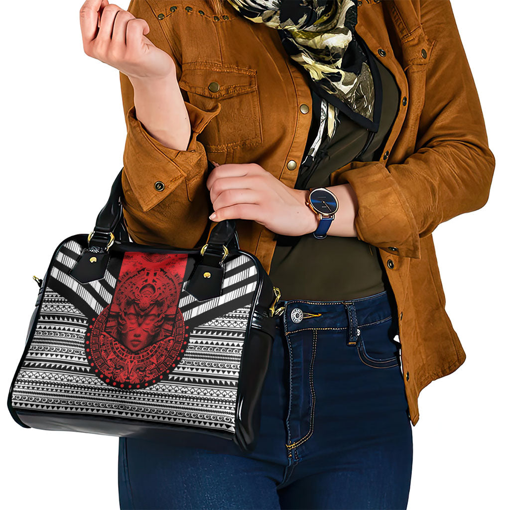 Mexico Aztec Warrior Goddess Shoulder Handbag Tribal Aztec Heritage