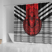 Mexico Aztec Warrior Goddess Shower Curtain Tribal Aztec Heritage