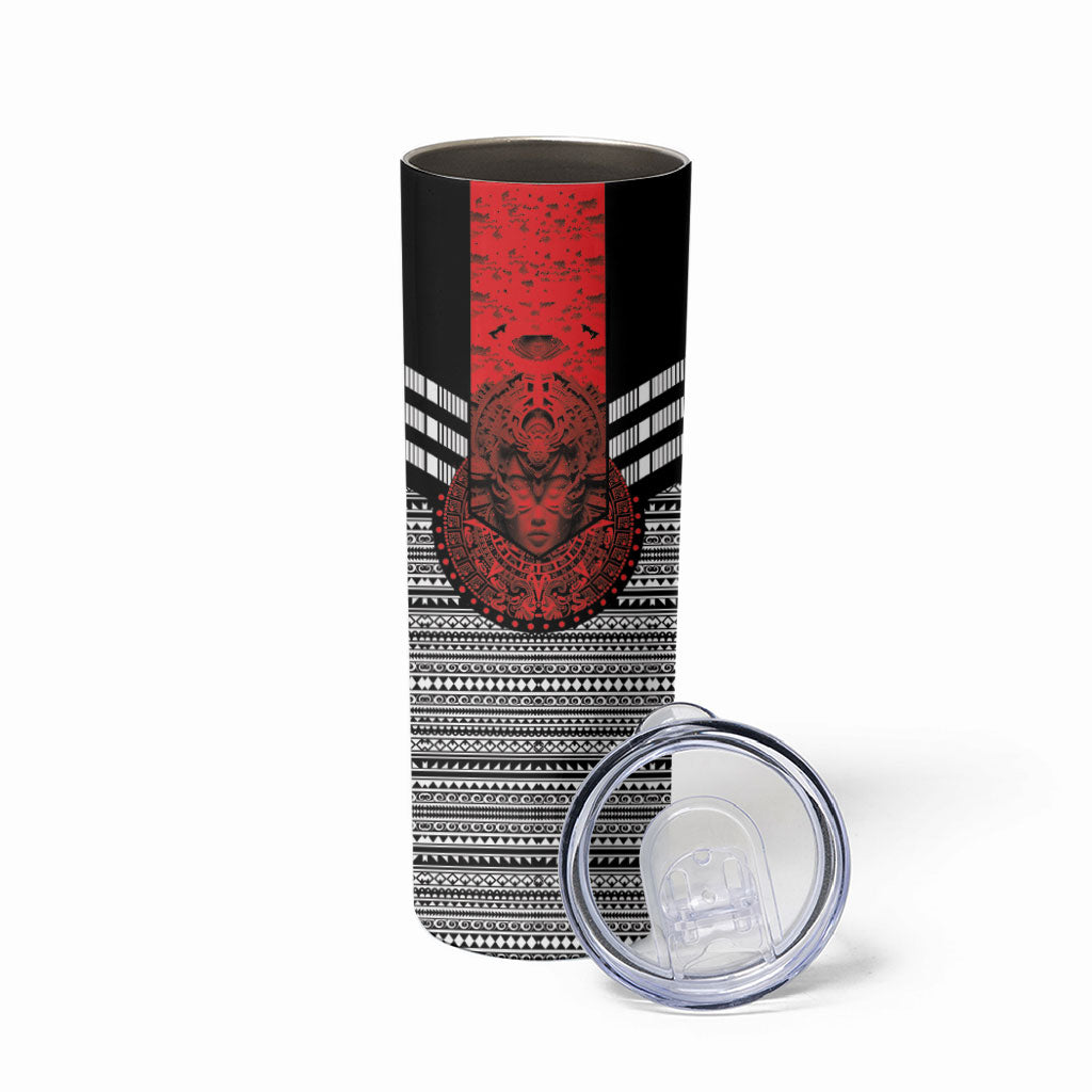 Mexico Aztec Warrior Goddess Skinny Tumbler Tribal Aztec Heritage