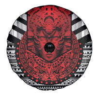 Mexico Aztec Warrior Goddess Spare Tire Cover Tribal Aztec Heritage