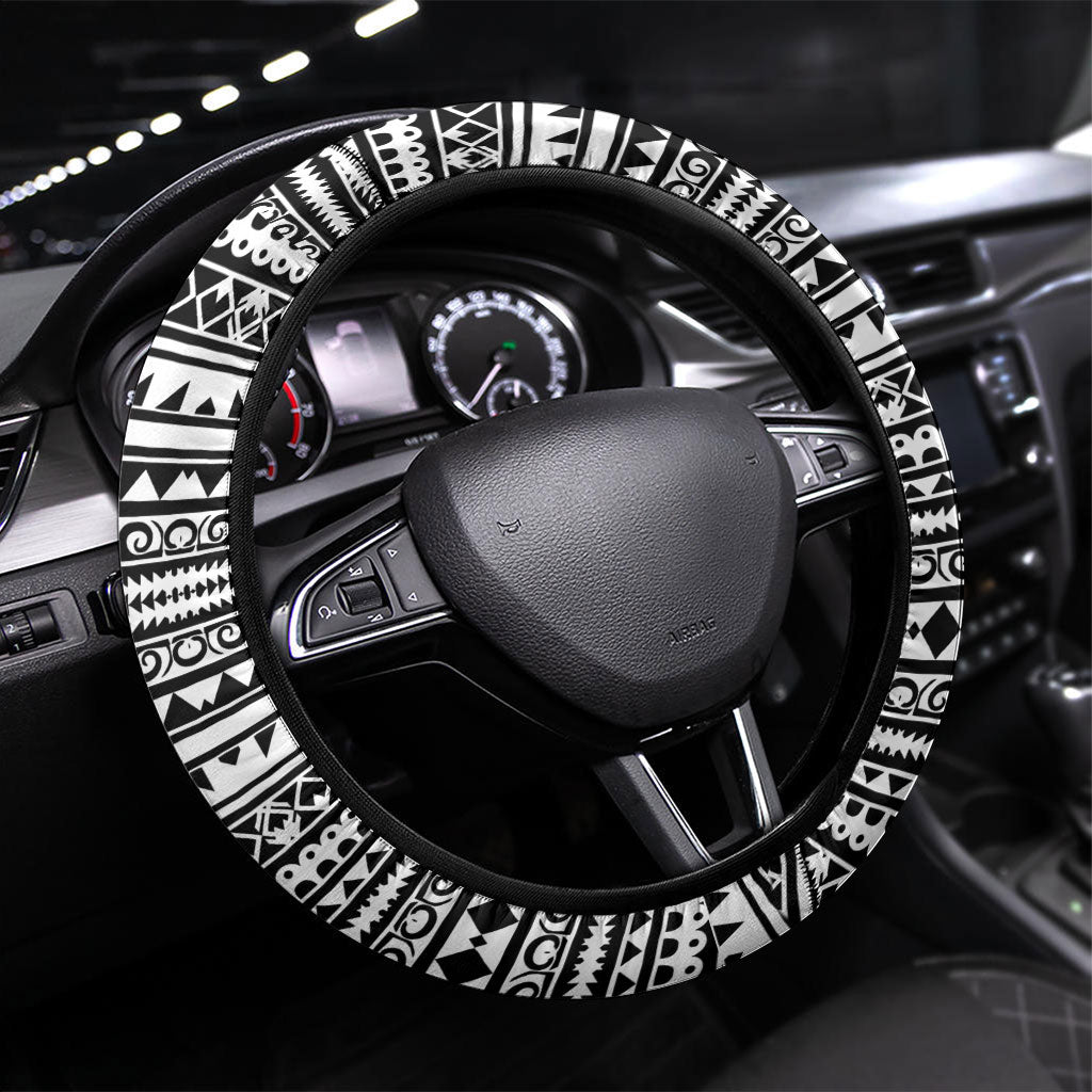 Mexico Aztec Warrior Goddess Steering Wheel Cover Tribal Aztec Heritage