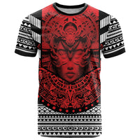 Mexico Aztec Warrior Goddess T Shirt Tribal Aztec Heritage