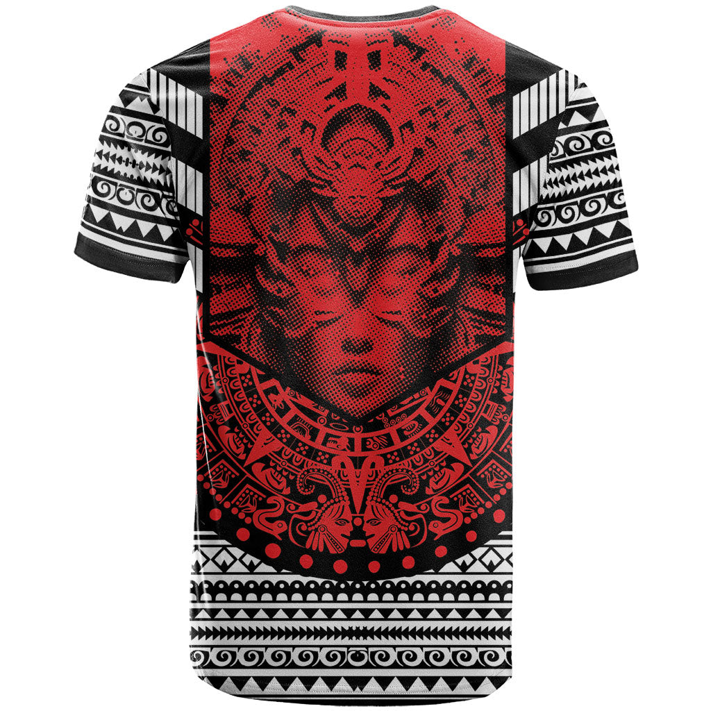 Mexico Aztec Warrior Goddess T Shirt Tribal Aztec Heritage
