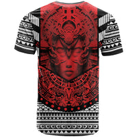 Mexico Aztec Warrior Goddess T Shirt Tribal Aztec Heritage
