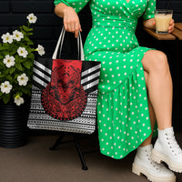 Mexico Aztec Warrior Goddess Tote Bag Tribal Aztec Heritage