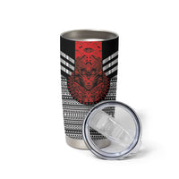 Mexico Aztec Warrior Goddess Tumbler Cup Tribal Aztec Heritage