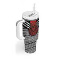 Mexico Aztec Warrior Goddess Tumbler With Handle Tribal Aztec Heritage