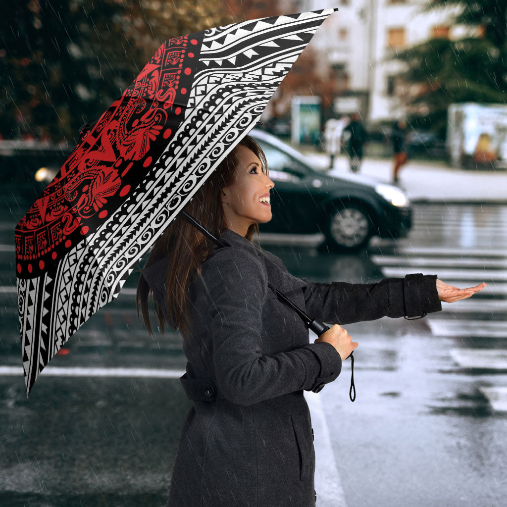 Mexico Aztec Warrior Goddess Umbrella Tribal Aztec Heritage