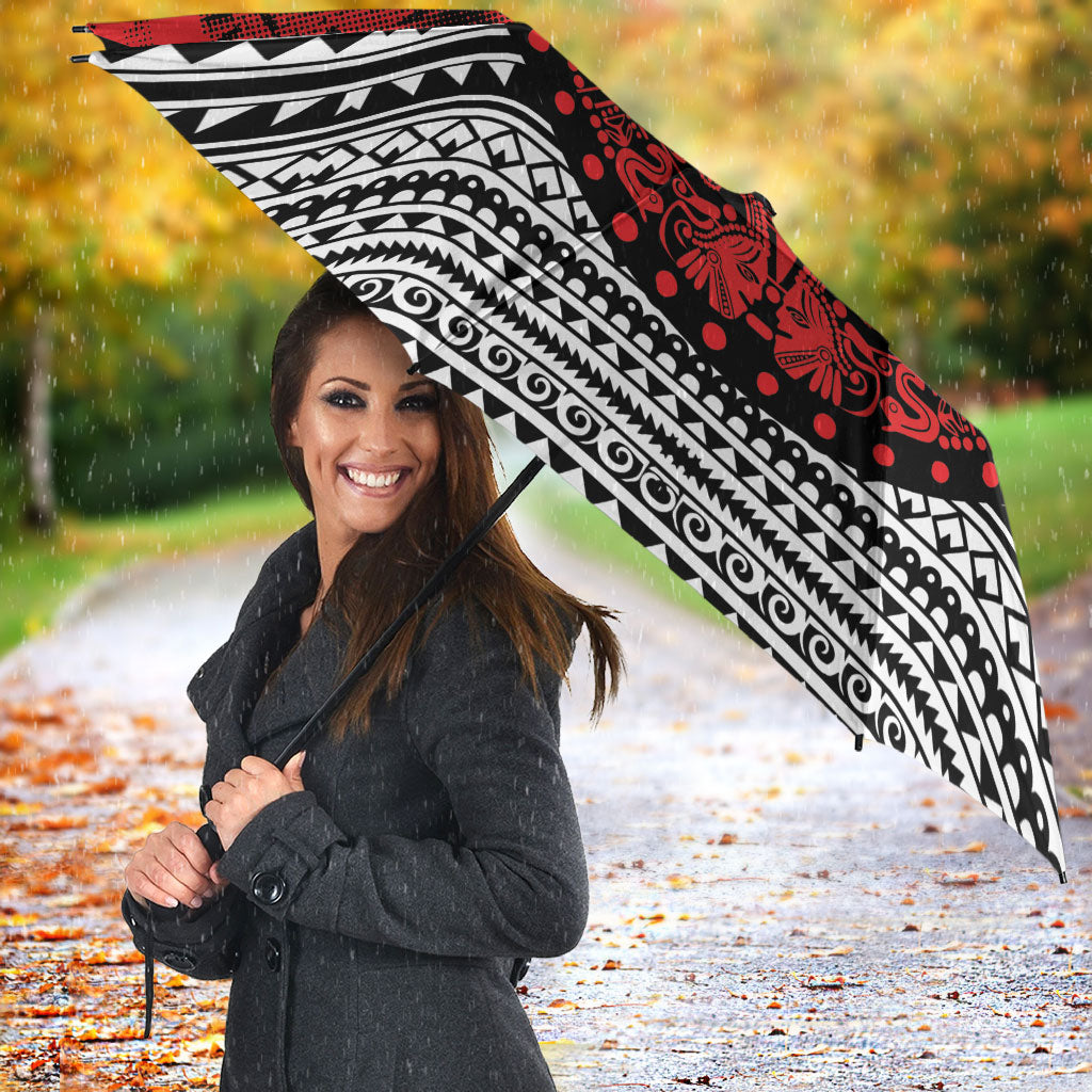 Mexico Aztec Warrior Goddess Umbrella Tribal Aztec Heritage