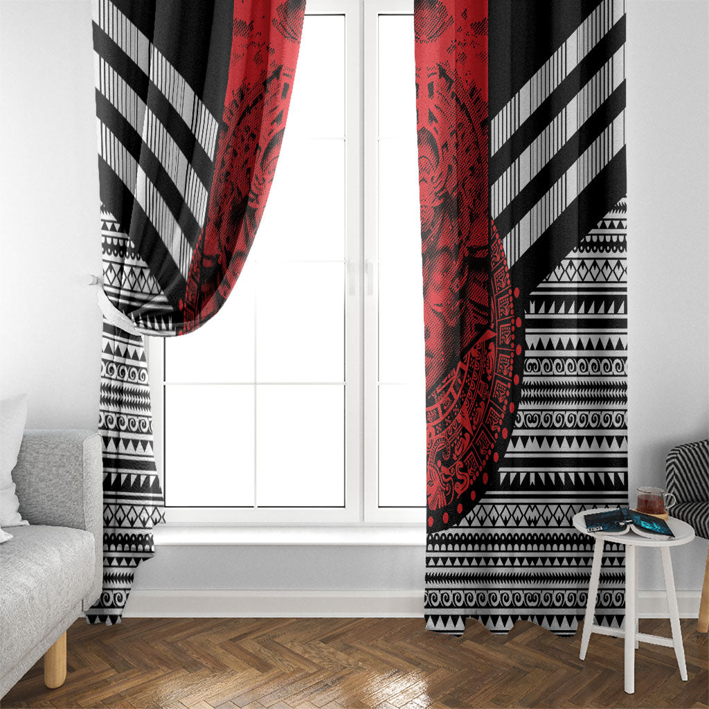 Mexico Aztec Warrior Goddess Window Curtain Tribal Aztec Heritage