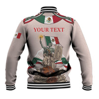 Personalized Mexico Dia De La Independencia Baseball Jacket 16 De Septiembre Heritage Pride
