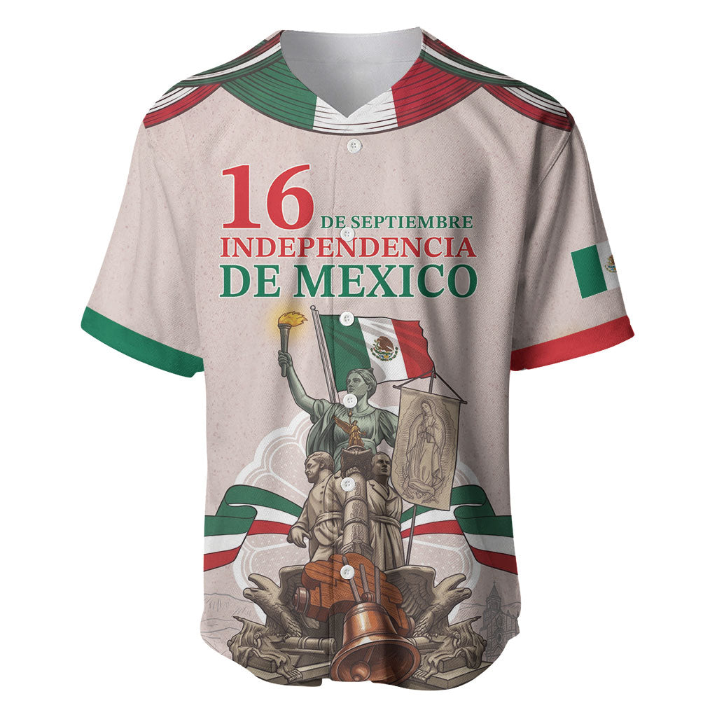 Personalized Mexico Dia De La Independencia Baseball Jersey 16 De Septiembre Heritage Pride