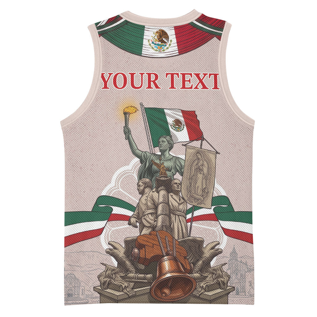 Personalized Mexico Dia De La Independencia Basketball Jersey 16 De Septiembre Heritage Pride