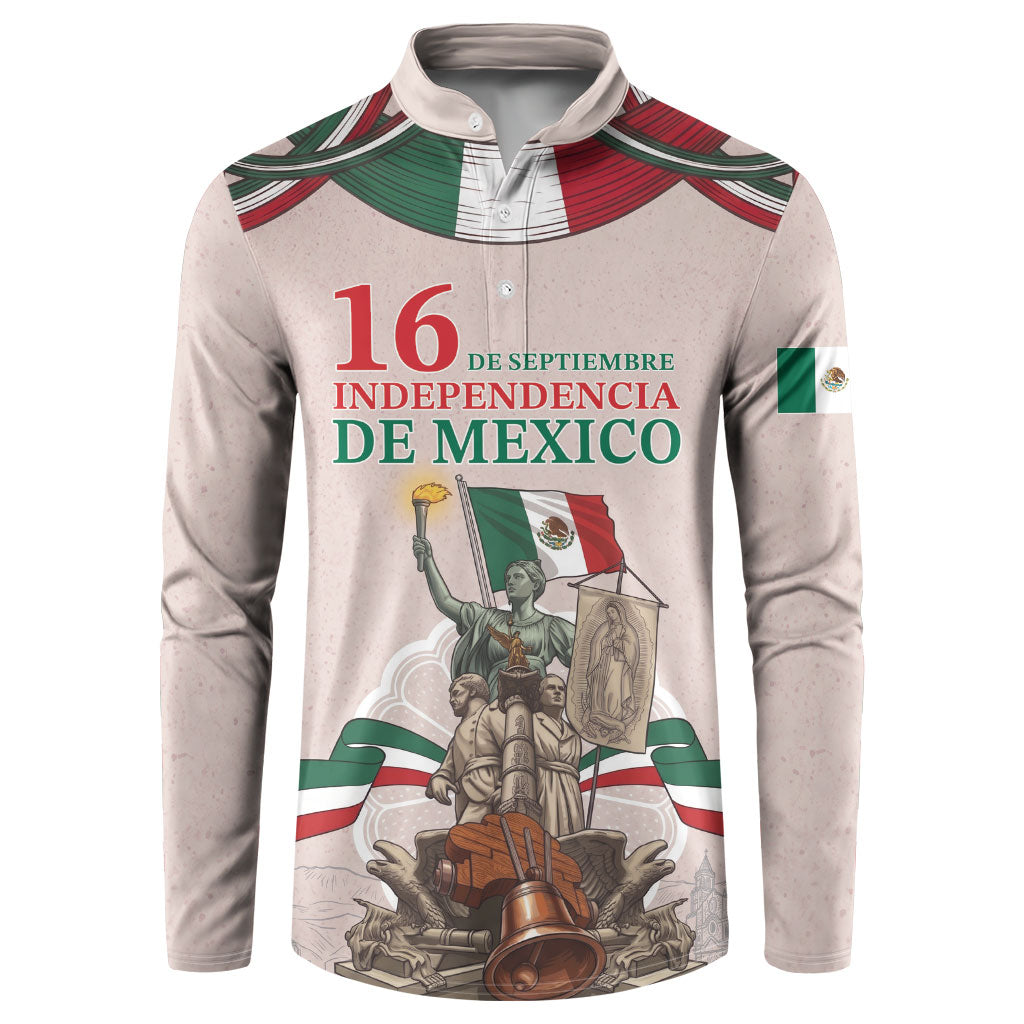 Personalized Mexico Dia De La Independencia Button Sweatshirt 16 De Septiembre Heritage Pride