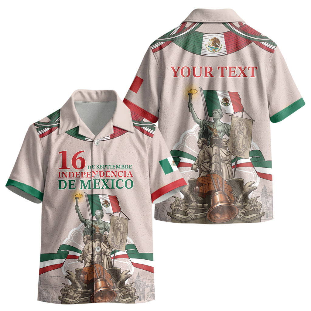 Personalized Mexico Dia De La Independencia Kid Hawaiian Shirt 16 De Septiembre Heritage Pride