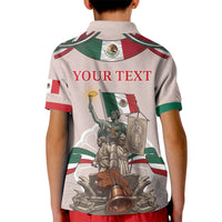 Personalized Mexico Dia De La Independencia Kid Polo Shirt 16 De Septiembre Heritage Pride