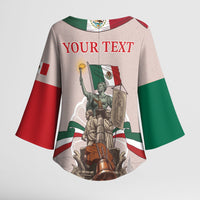 Personalized Mexico Dia De La Independencia Kimono Sleeve Blouse 16 De Septiembre Heritage Pride