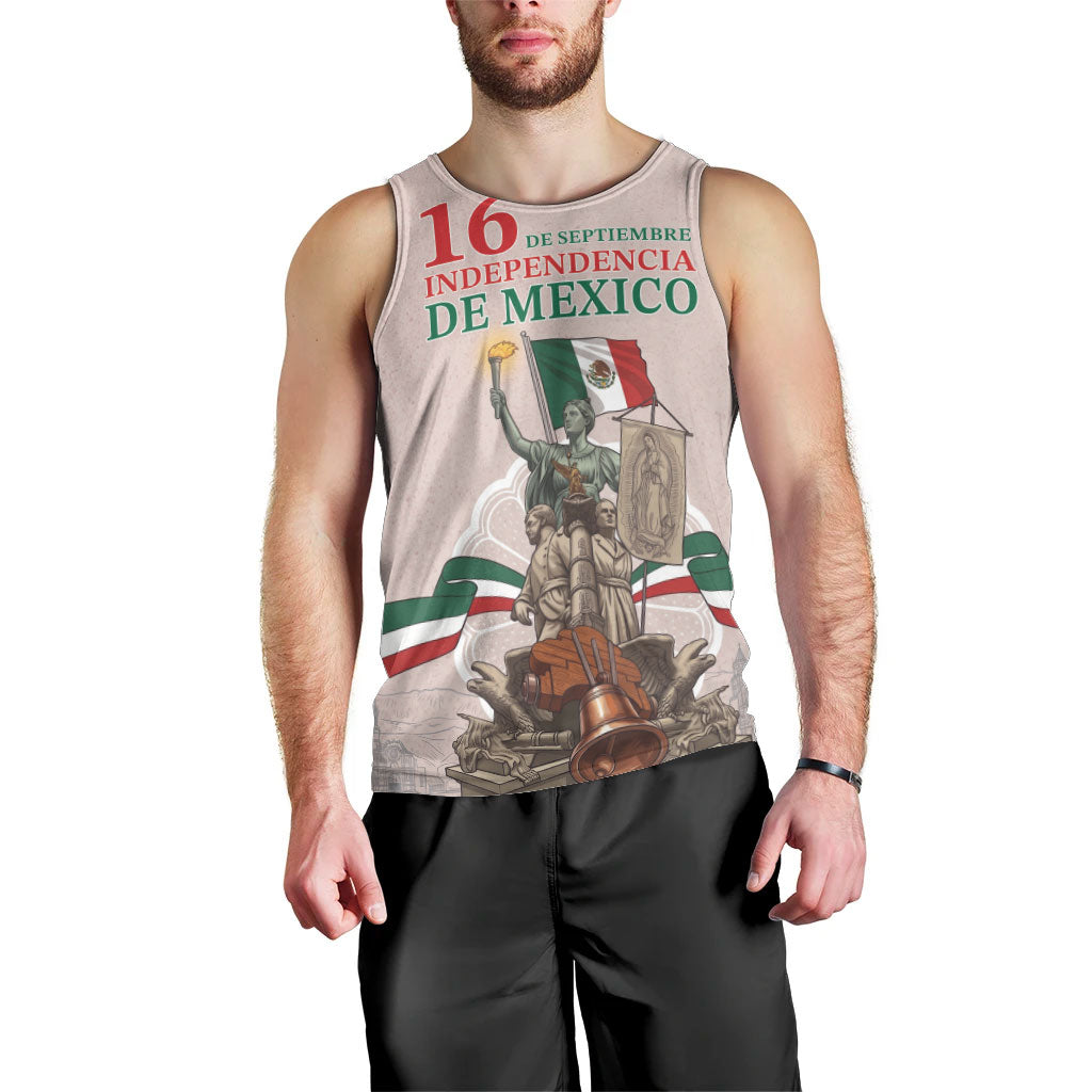 Personalized Mexico Dia De La Independencia Men Tank Top 16 De Septiembre Heritage Pride